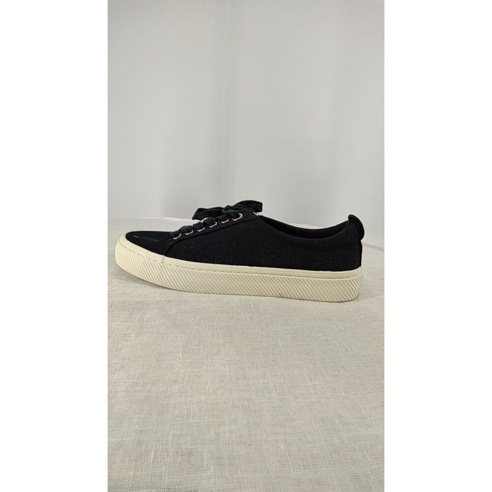 Quince Men Eco Cotton Canvas Everyday Sneaker Black 8.5